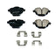 Kies-Motorsports PowerStop Power Stop 11-16 BMW 528i Rear Z17 Evolution Ceramic Brake Pads w/Hardware