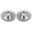 Kies-Motorsports PowerStop Power Stop 11-17 BMW X3 Front Evolution Drilled & Slotted Rotors - Pair