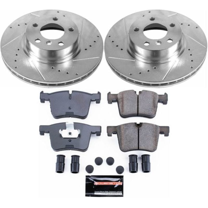 Kies-Motorsports PowerStop Power Stop 11-17 BMW X3 Front Z23 Evolution Sport Brake Kit Main image
