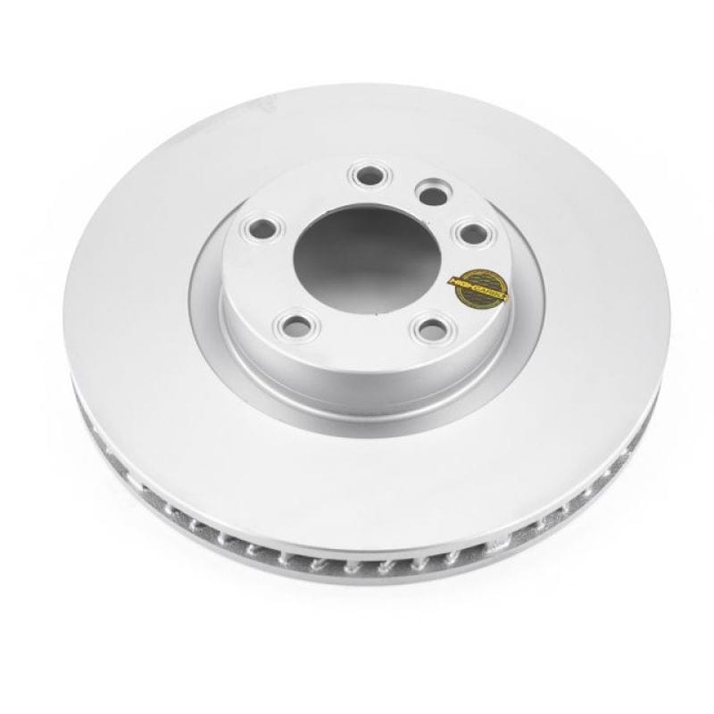 Kies-Motorsports PowerStop Power Stop 11-18 Porsche Cayenne Front Left Evolution High Carbon Geomet Coated Rotor