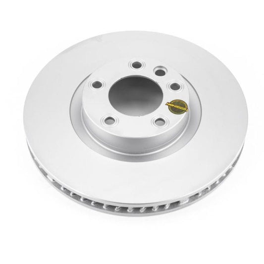 Kies-Motorsports PowerStop Power Stop 11-18 Porsche Cayenne Front Left Evolution High Carbon Geomet Coated Rotor