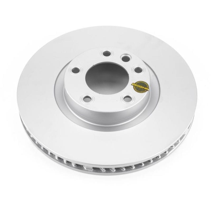 Kies-Motorsports PowerStop Power Stop 11-18 Porsche Cayenne Front Right Evolution High Carbon Geomet Coated Rotor Main image