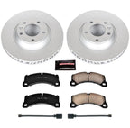 Kies-Motorsports PowerStop Power Stop 11-18 Porsche Cayenne Front Z23 Evolution Sport Coated Brake Kit