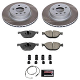 Kies-Motorsports PowerStop Power Stop 12-13 BMW 528i Front Semi-Coated Rotor Kit