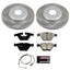 Kies-Motorsports PowerStop Power Stop 12-16 BMW ActiveHybrid 5 Front Semi-Coated Rotor Kit