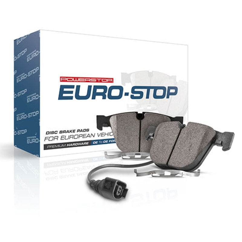 Kies-Motorsports PowerStop Power Stop 13-15 BMW X1 Euro-Stop ECE-R90 Front Brake Pads