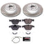 Kies-Motorsports PowerStop Power Stop 13-15 BMW X1 Front Semi-Coated Rotor Kit