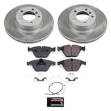 Kies-Motorsports PowerStop Power Stop 13-15 BMW X1 Front Semi-Coated Rotor Kit