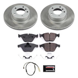 Kies-Motorsports PowerStop Power Stop 13-15 BMW X1 Front Semi-Coated Rotor Kit