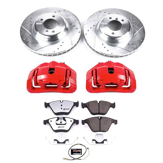 Kies-Motorsports PowerStop Power Stop 13-15 BMW X1 Front Z26 Street Kit w/Cals