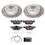 Kies-Motorsports PowerStop Power Stop 13-15 BMW X1 Rear Semi-Coated Rotor Kit