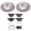 Kies-Motorsports PowerStop Power Stop 13-15 BMW X1 Rear Semi-Coated Rotor Kit