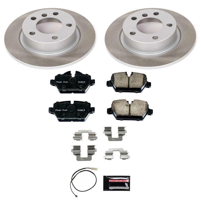 Kies-Motorsports PowerStop Power Stop 13-16 Mini Cooper Paceman Rear Semi-Coated Rotor Kit Main image