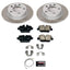 Kies-Motorsports PowerStop Power Stop 13-16 Mini Cooper Paceman Rear Semi-Coated Rotor Kit