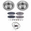 Kies-Motorsports PowerStop Power Stop 13-18 BMW 320i xDrive Rear Autospecialty Brake Kit