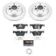Kies-Motorsports PowerStop Power Stop 13-18 BMW 320i xDrive Rear Euro-Stop Brake Kit