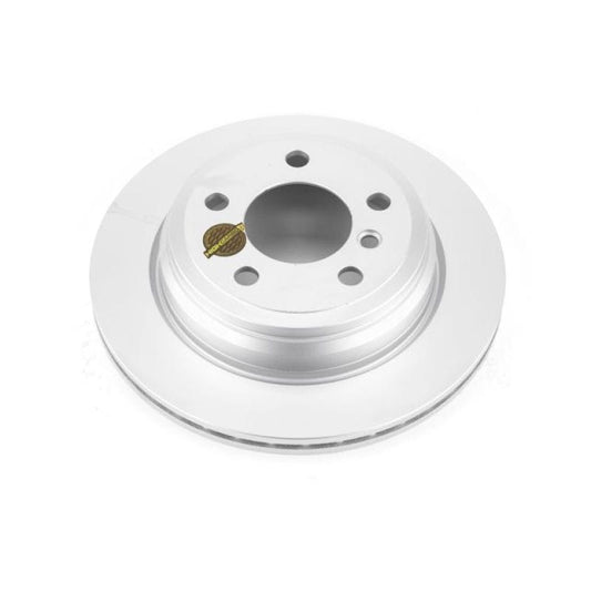 Kies-Motorsports PowerStop Power Stop 13-18 BMW 320i xDrive Rear Evolution High Carbon Geomet Coated Rotor