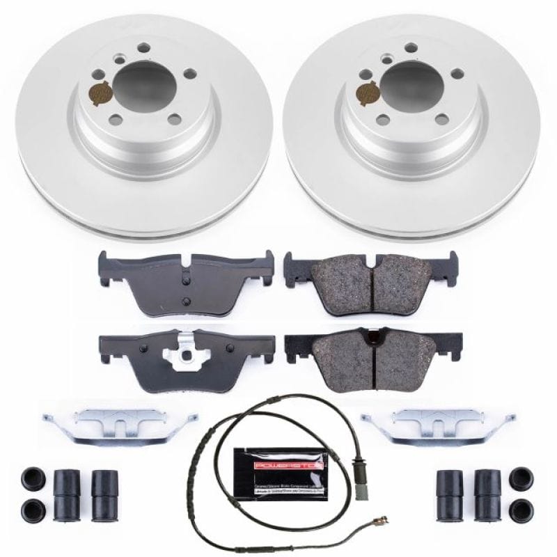 Kies-Motorsports PowerStop Power Stop 13-18 BMW 320i xDrive Rear Z23 Evolution Sport Coated Brake Kit Main image