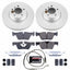 Kies-Motorsports PowerStop Power Stop 13-18 BMW 320i xDrive Rear Z23 Evolution Sport Coated Brake Kit