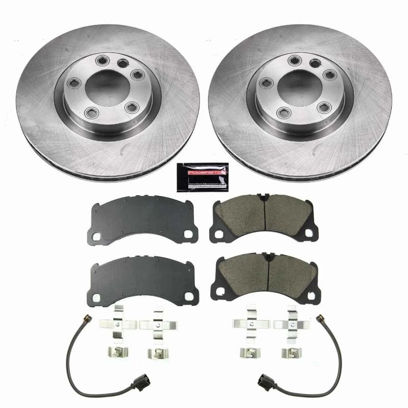 Kies-Motorsports PowerStop Power Stop 13-18 Porsche Cayenne Front Autospecialty Brake Kit Main image