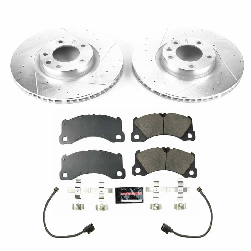 Kies-Motorsports PowerStop Power Stop 13-18 Porsche Cayenne Front Z23 Evolution Sport Brake Kit Main image