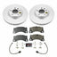 Kies-Motorsports PowerStop Power Stop 13-18 Porsche Cayenne Front Z23 Evolution Sport Coated Brake Kit
