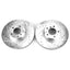 Kies-Motorsports PowerStop Power Stop 14-16 BMW 228i Front Evolution Drilled & Slotted Rotors - Pair