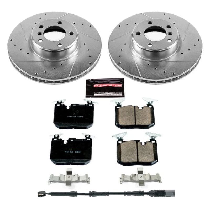 Kies-Motorsports PowerStop Power Stop 14-16 BMW 228i Front Z23 Evolution Sport Brake Kit