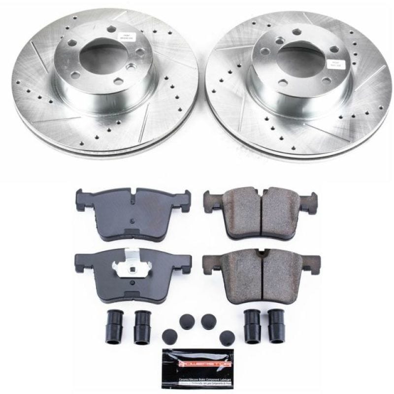Kies-Motorsports PowerStop Power Stop 14-16 BMW 228i Front Z23 Evolution Sport Brake Kit Main image