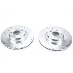 Kies-Motorsports PowerStop Power Stop 14-16 BMW 228i Rear Evolution Drilled & Slotted Rotors - Pair