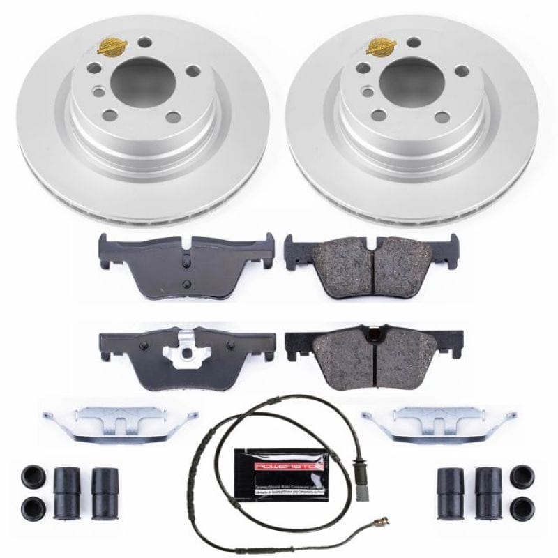 Kies-Motorsports PowerStop Power Stop 14-16 BMW 228i Rear Z23 Evolution Sport Coated Brake Kit Main image