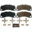 Kies-Motorsports PowerStop Power Stop 14-18 Porsche 911 Front Z23 Evolution Sport Brake Pads w/Hardware