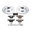 Kies-Motorsports PowerStop Power Stop 15-16 BMW 328i xDrive Rear Z23 Evolution Sport Brake Kit