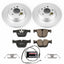 Kies-Motorsports PowerStop Power Stop 15-16 BMW 328i xDrive Rear Z23 Evolution Sport Coated Brake Kit
