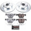 Kies-Motorsports PowerStop Power Stop 15-16 BMW 328i xDrive Rear Z26 Street Warrior Brake Kit