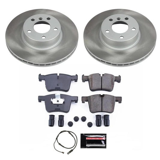 Kies-Motorsports PowerStop Power Stop 15-18 BMW X4 Front Semi-Coated Rotor Kit
