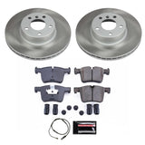 Kies-Motorsports PowerStop Power Stop 15-18 BMW X4 Front Semi-Coated Rotor Kit