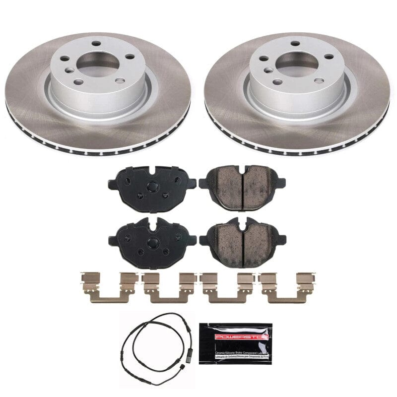 Kies-Motorsports PowerStop Power Stop 15-18 BMW X4 Rear Semi-Coated Rotor Kit Main image