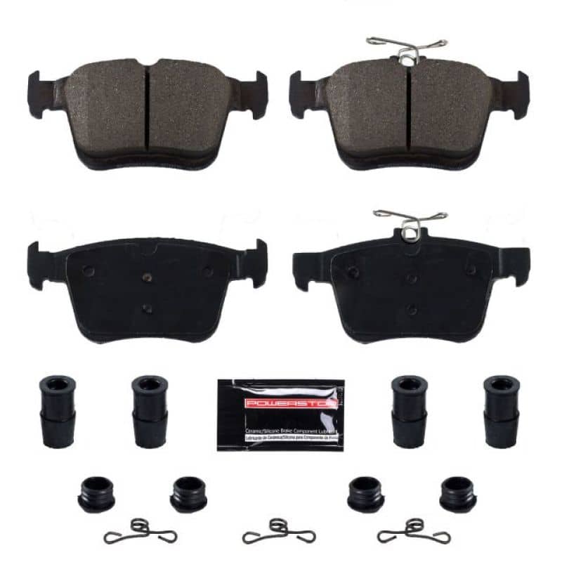 Kies-Motorsports PowerStop Power Stop 15-19 Audi A3 Rear Z23 Evolution Sport Brake Pads w/Hardware Main image