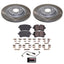 Kies-Motorsports PowerStop Power Stop 15-21 Porsche Macan Rear Semi-Coated Rotor Kit