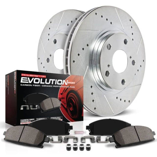 Kies-Motorsports PowerStop Power Stop 15-21 Volkswagen GTI Front Z23 Evolution Sport Brake Kit