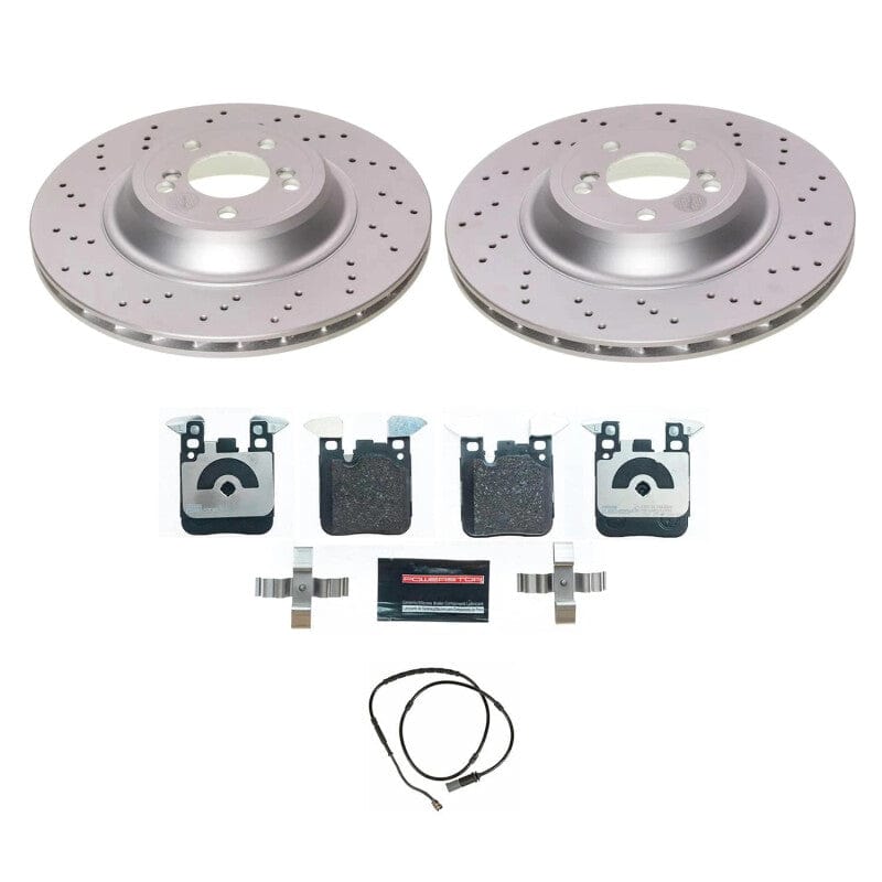 Kies-Motorsports PowerStop Power Stop 16-18 BMW M2 Rear Eurostop Brake Kit Main image