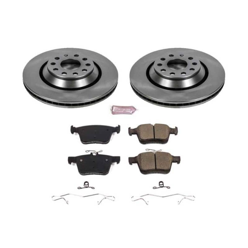 Kies-Motorsports PowerStop Power Stop 17-18 Audi RS3 Rear Autospecialty Brake Kit Main image
