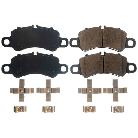 Kies-Motorsports PowerStop Power Stop 17-18 Porsche 718 Boxster Front Z17 Evolution Ceramic Brake Pads w/Hardware