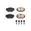 Kies-Motorsports PowerStop Power Stop 1991 BMW 318i Front or Rear Z17 Evolution Ceramic Brake Pads w/Hardware