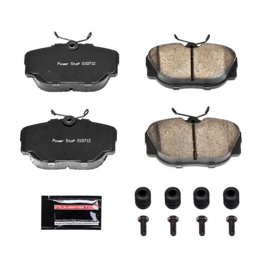 Kies-Motorsports PowerStop Power Stop 1991 BMW 318i Front or Rear Z23 Evolution Sport Brake Pads w/Hardware