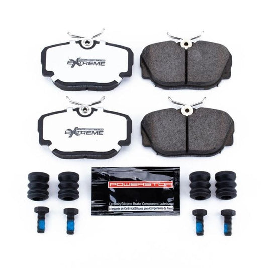 Kies-Motorsports PowerStop Power Stop 1991 BMW 318i Front or Rear Z26 Extreme Street Brake Pads w/Hardware