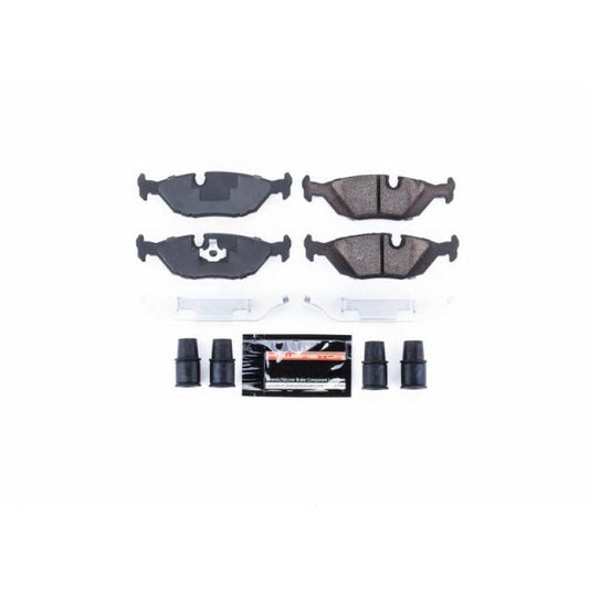 Kies-Motorsports PowerStop Power Stop 1991 BMW 318i Rear Z23 Evolution Sport Brake Pads w/Hardware