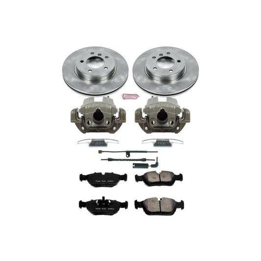 Kies-Motorsports PowerStop Power Stop 2000 BMW 323i Front Autospecialty Brake Kit w/Calipers