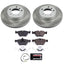 Kies-Motorsports PowerStop Power Stop 2006 BMW 325i Front Semi-Coated Rotor Kit